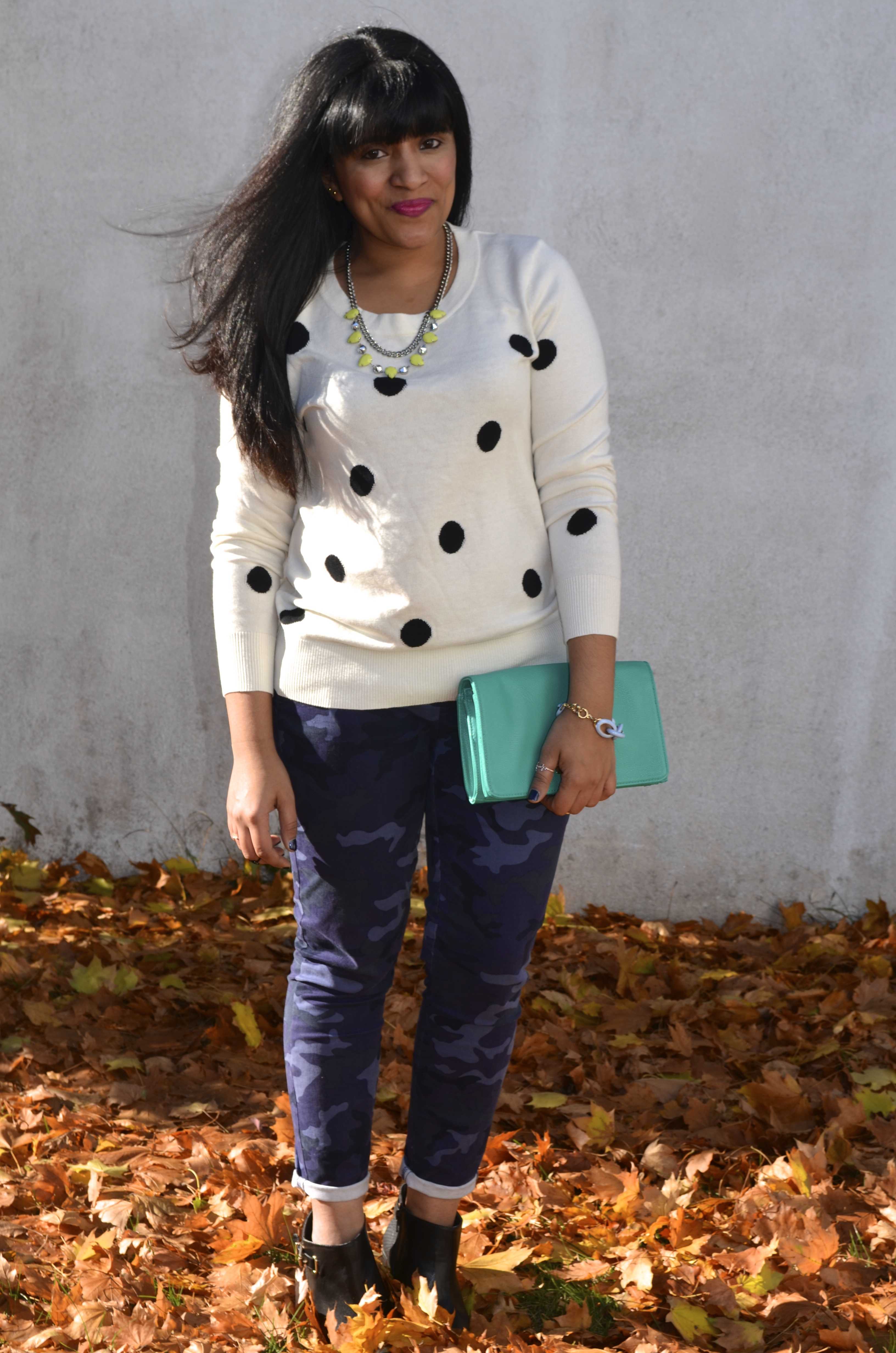 Polka Dot Sweater