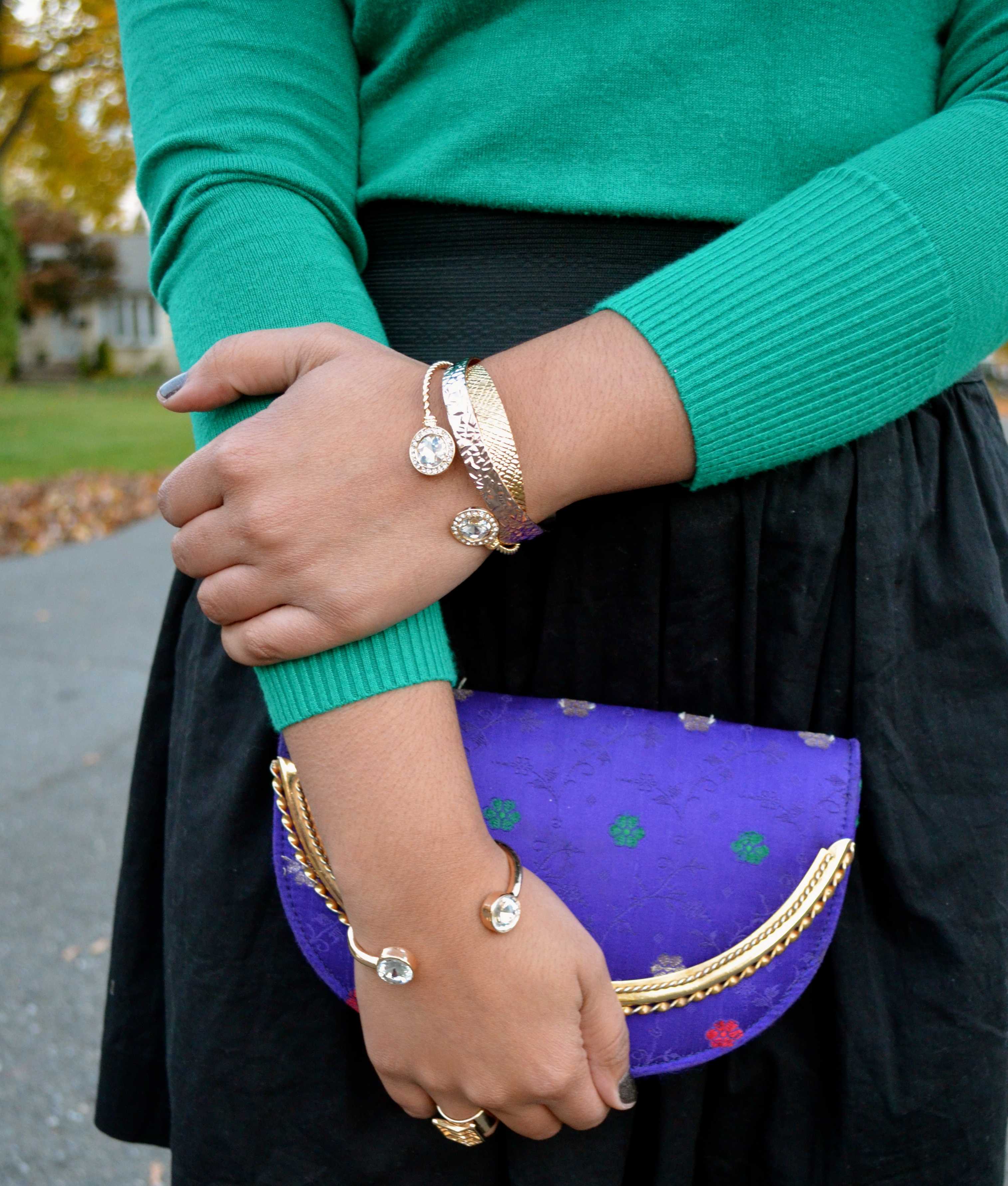 Jewel Toned Bag