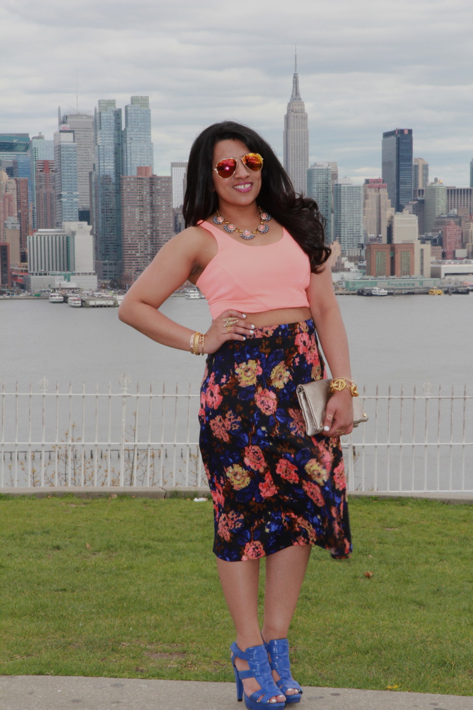 Crop Top Maxi Skirt