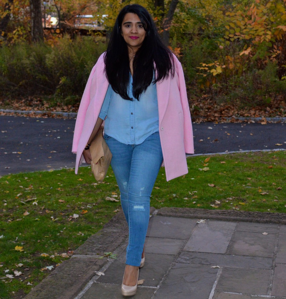 Kim Kardashian Denim Outfit
