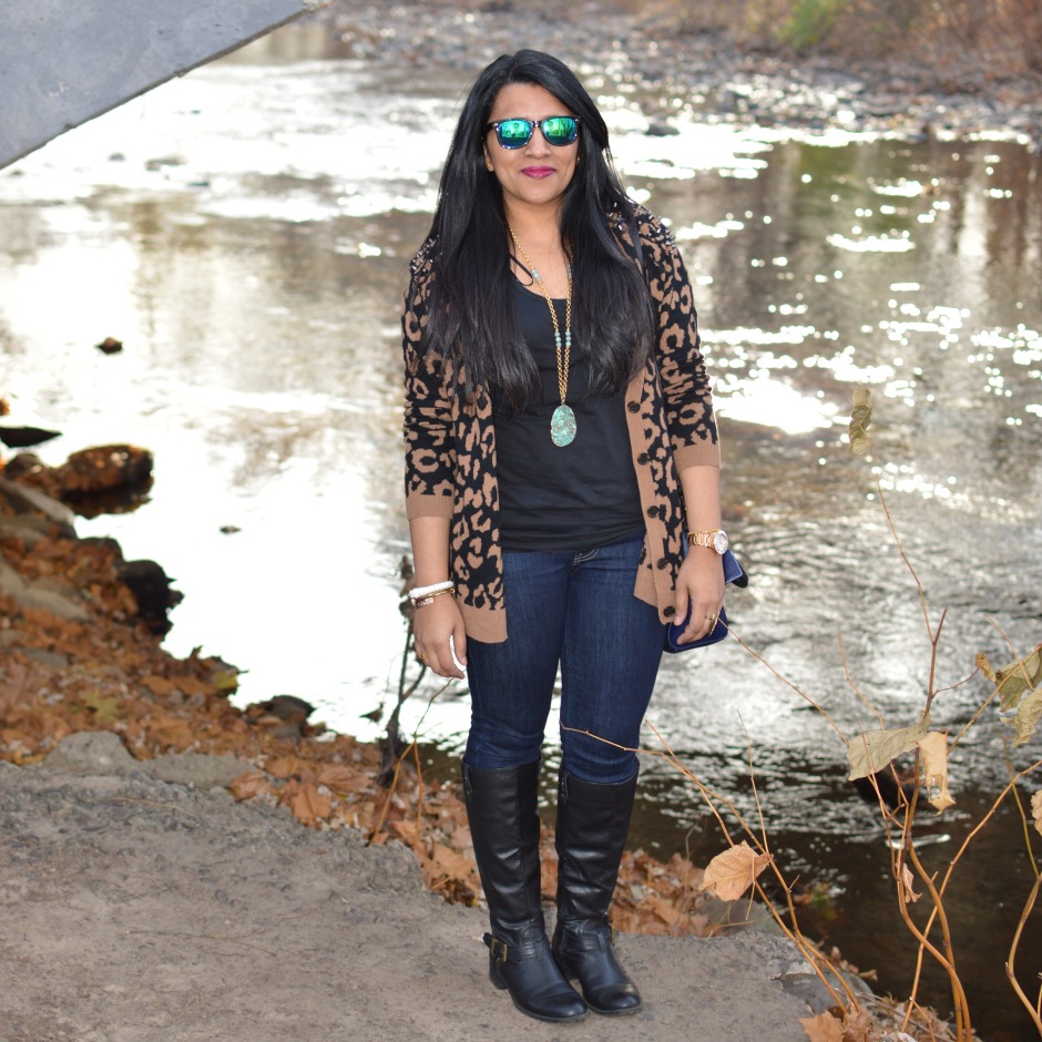 Leopard Cardigan